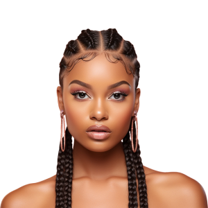 Cornrow braids