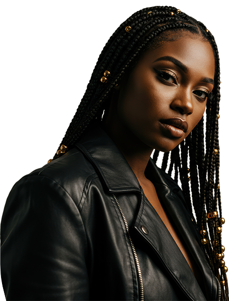 Braids with beads