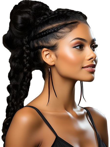 Half braids
