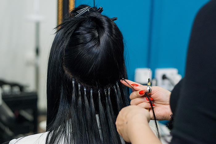 Microlinks hair extensions