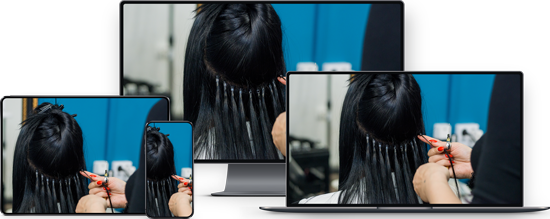 Responsive hair extensions course