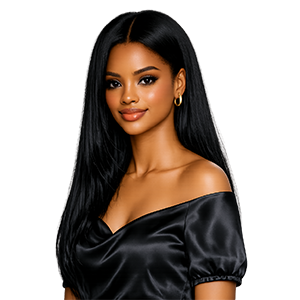 Black hair