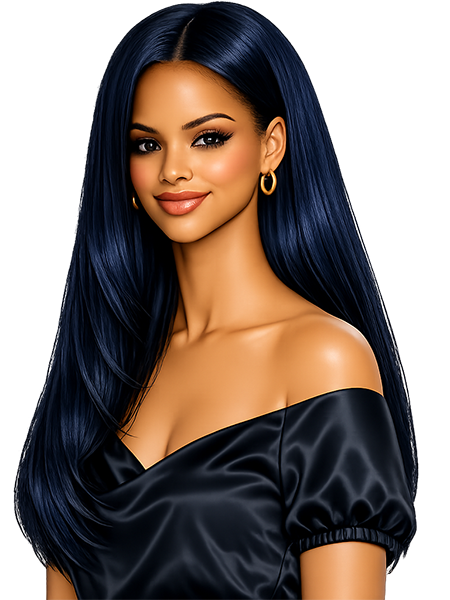 blue-black-hair