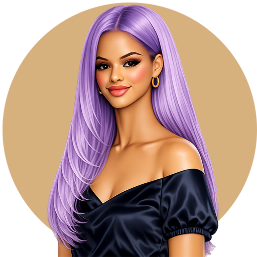 Lavender mist hair