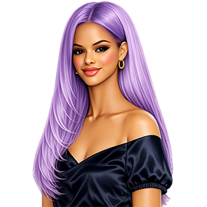 Lavender mist hair